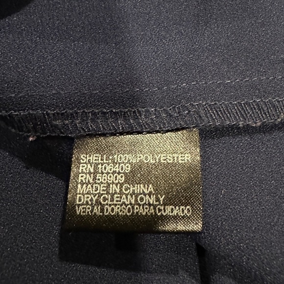 Blue Blouse with Ruffle sleeves - Picture 5 of 8